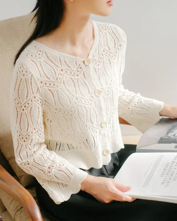 Berlyn Cardigan Beige foto 1