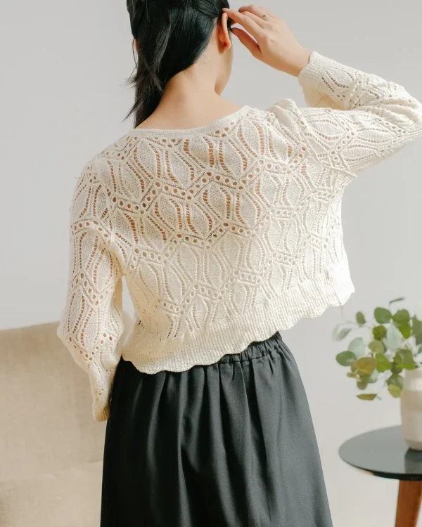 Berlyn Cardigan Beige foto 4