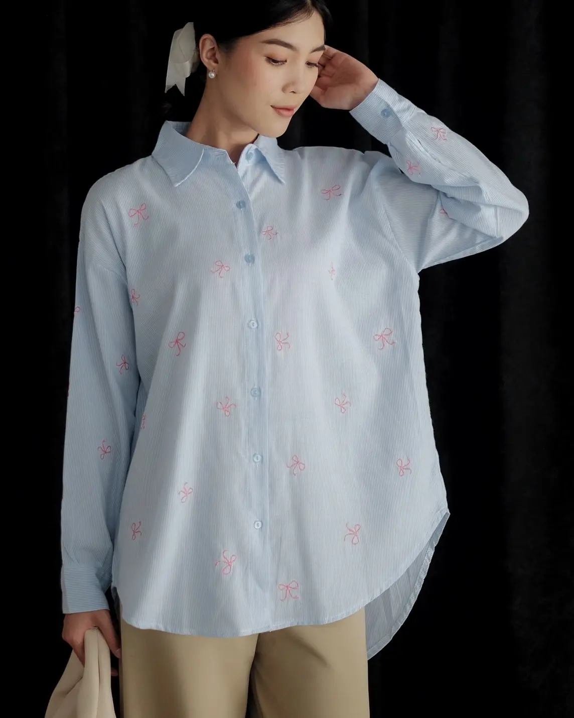 Clara Stripe Shirt foto 7