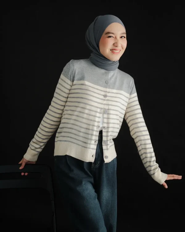 Felicia Stripe Cardi foto 7