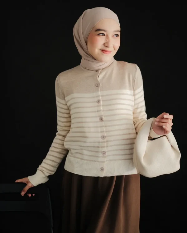 Felicia Stripe Cardi foto 5
