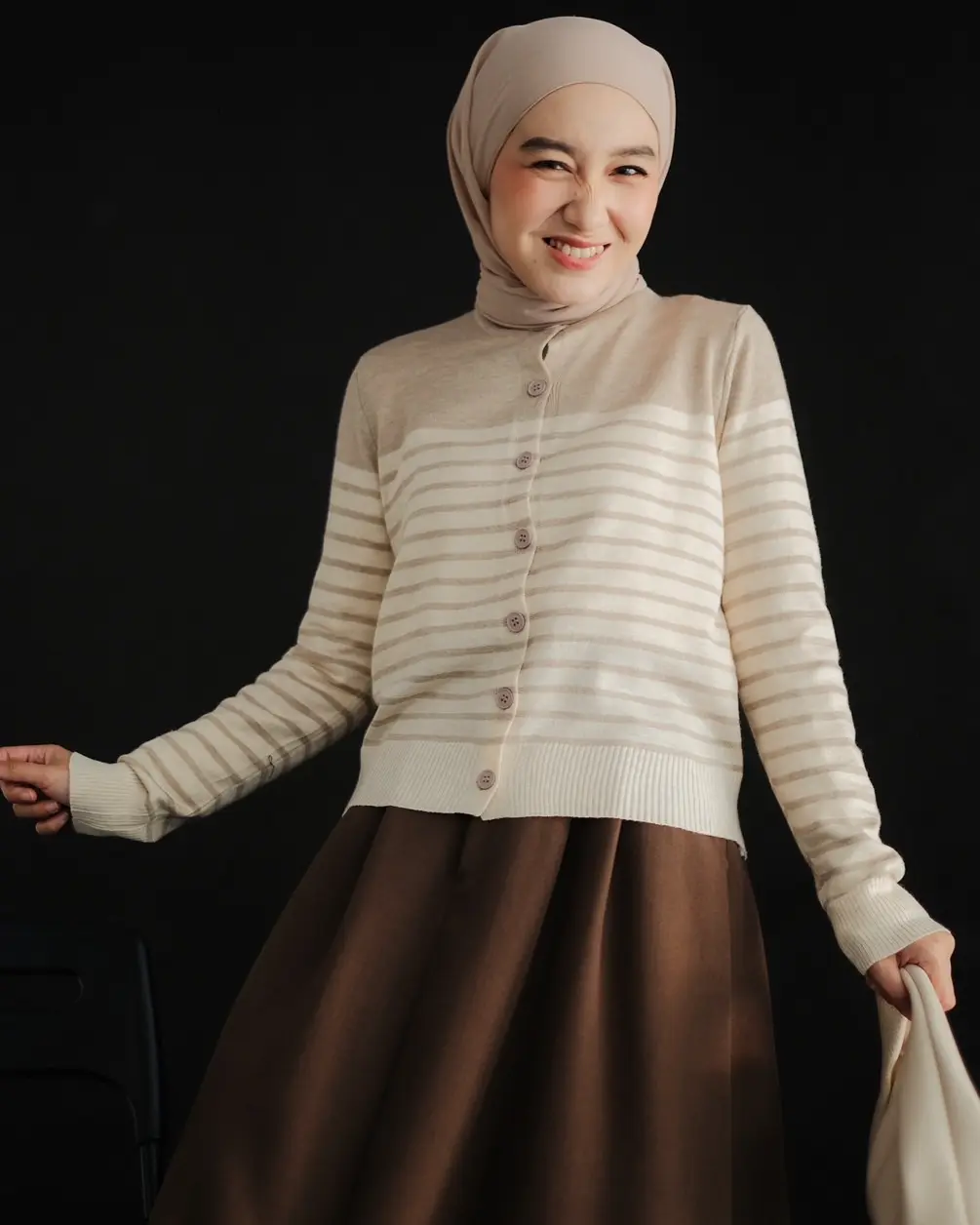 Felicia Stripe Cardi foto 6