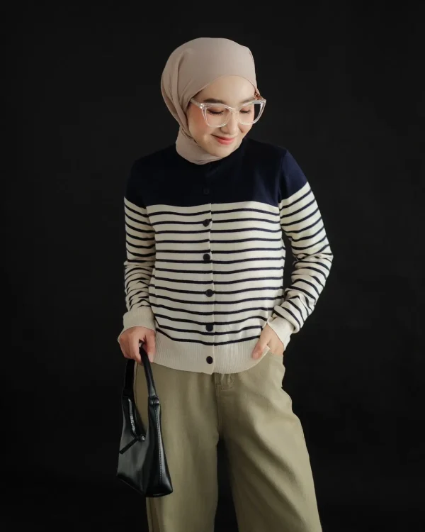 Felicia Stripe Cardi foto 2