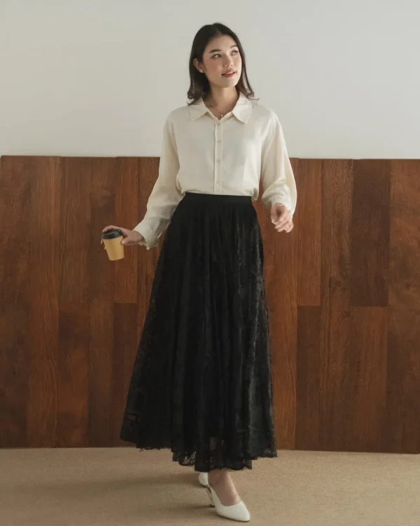 Greta Brocade Skirt foto 2