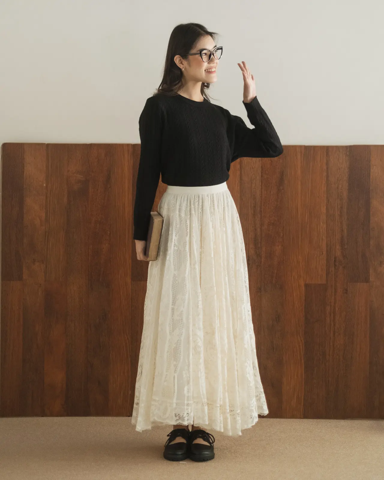 Greta Brocade Skirt foto 8