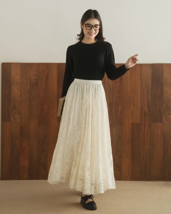 Greta Brocade Skirt foto 7