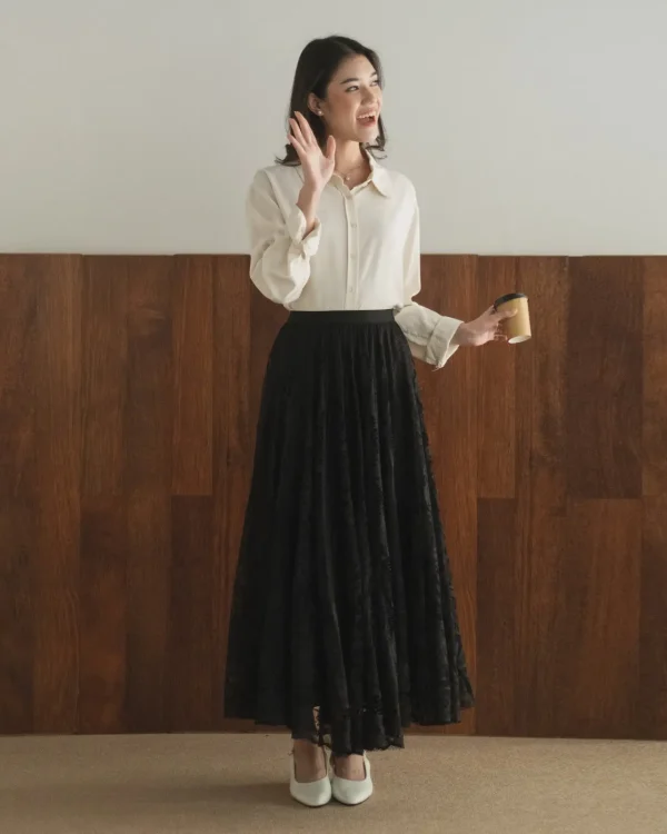 Greta Brocade Skirt foto 3