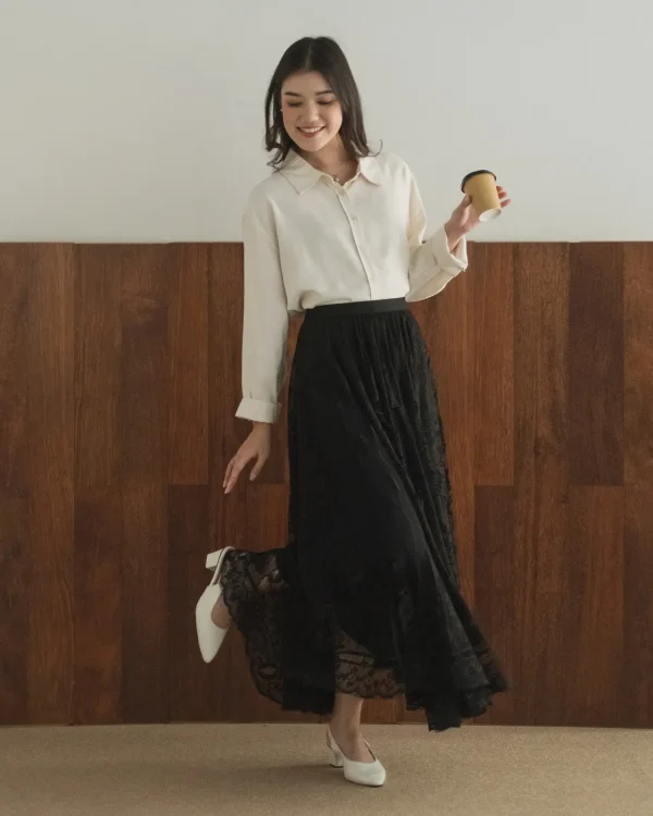 Greta Brocade Skirt foto 1