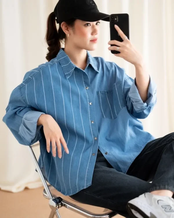Harvena Denim Shirt foto 3