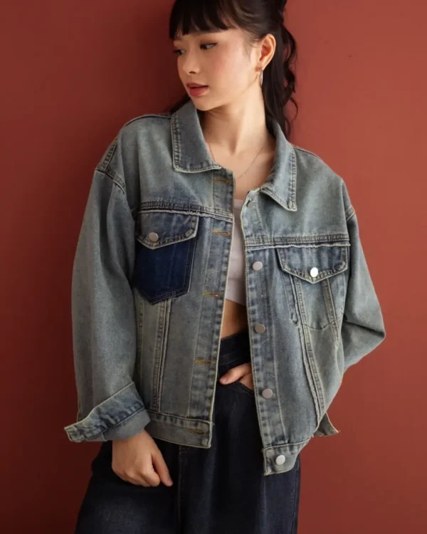 Himaya Denim Jacket Acid foto 1
