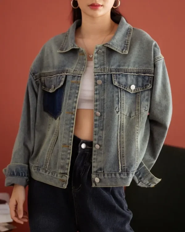 Himaya Denim Jacket Acid foto 3