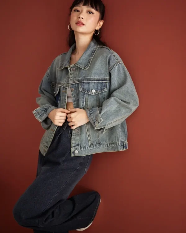 Himaya Denim Jacket Acid foto 4