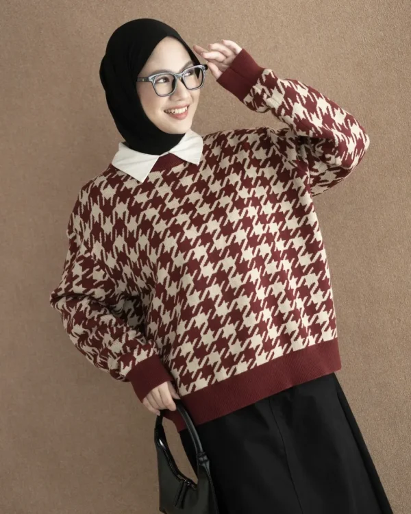 Houndstooth Sweater foto 9