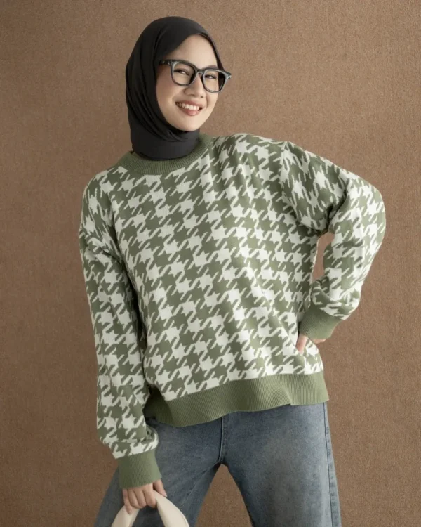 Houndstooth Sweater foto 12