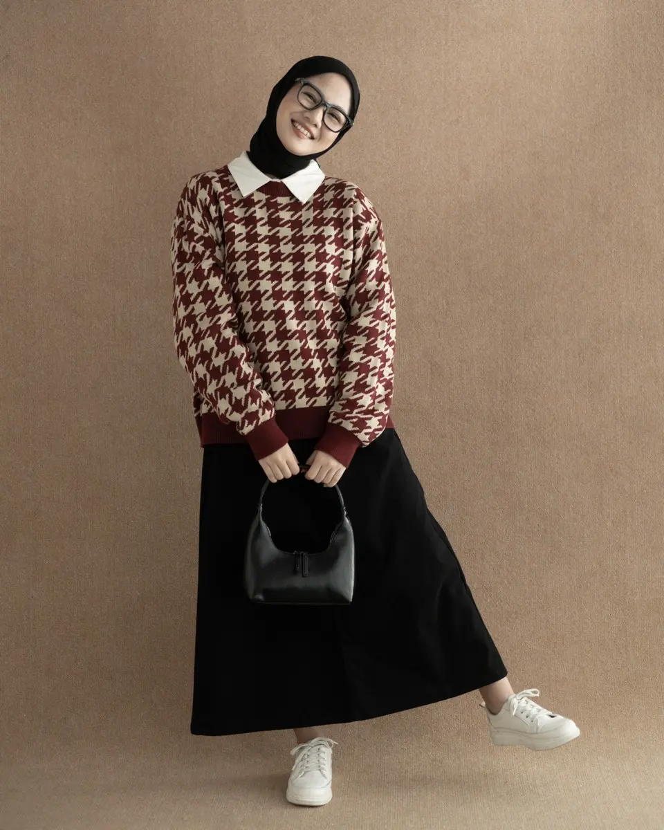 Houndstooth Sweater foto 10