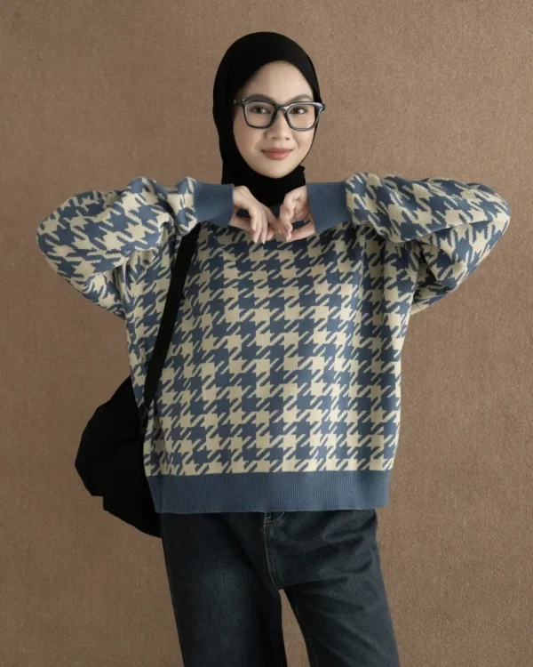 Houndstooth Sweater foto 3