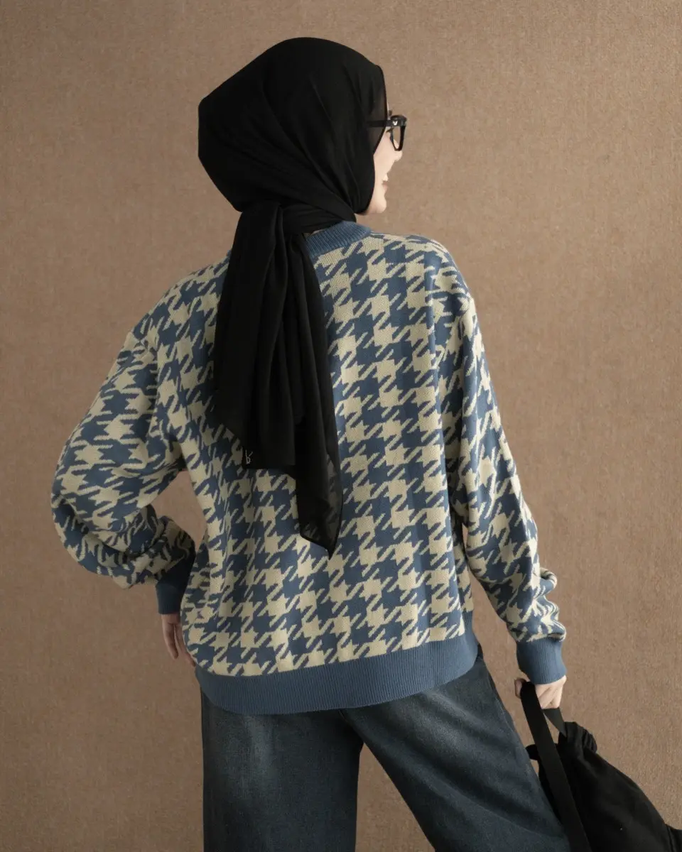 Houndstooth Sweater foto 6