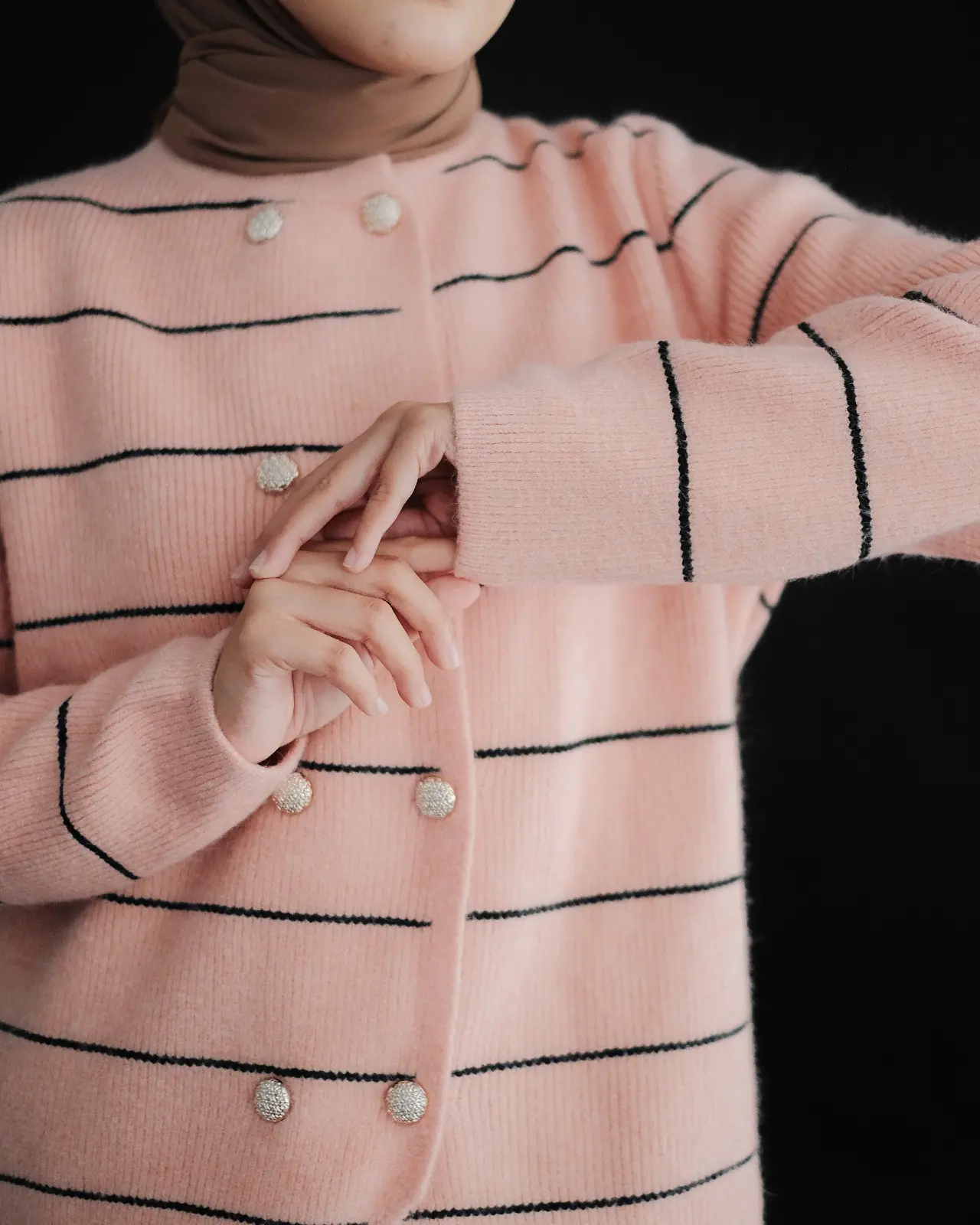 Ifadha Stripe Cardi foto 14