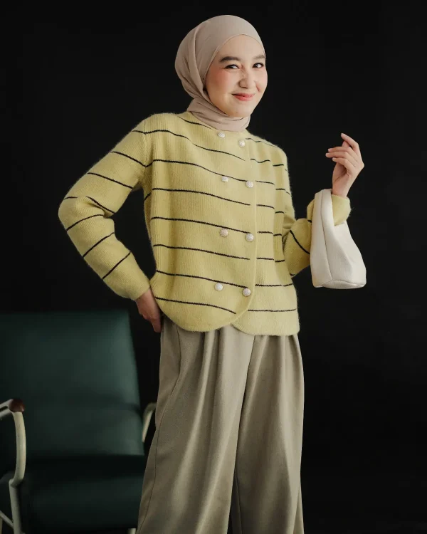 Ifadha Stripe Cardi foto 10