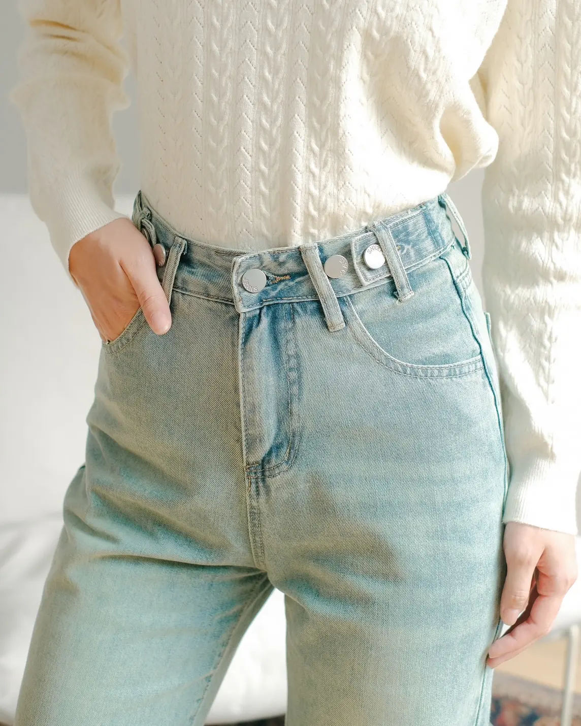 Lavika Denim Pants Acid foto 5