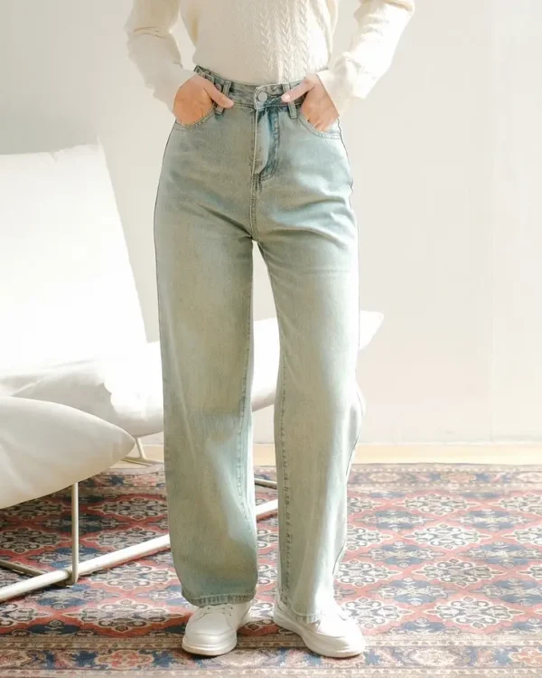 Lavika Denim Pants Acid foto 2