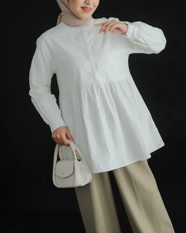 Maylin Tunic Broken White foto 2