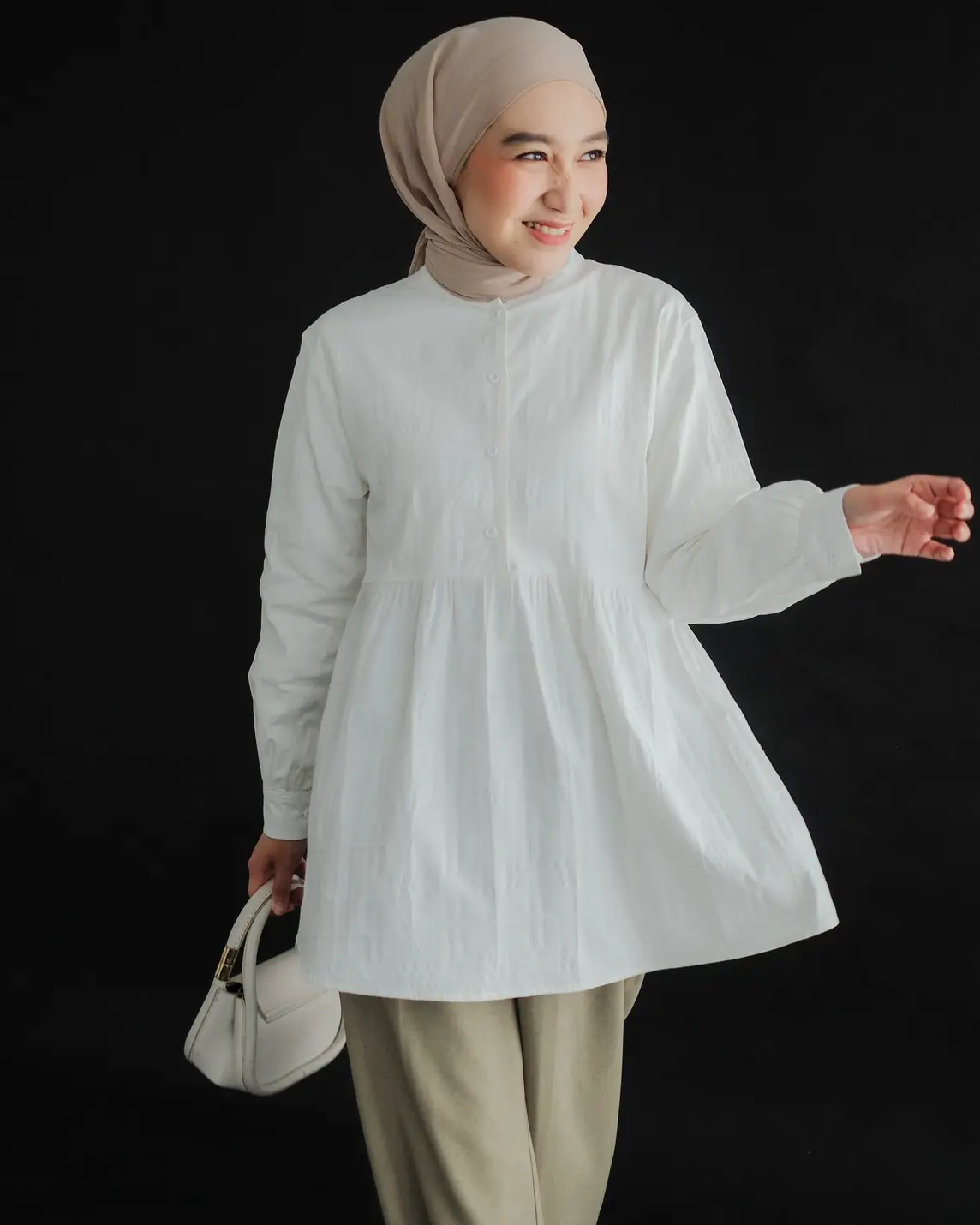 Maylin Tunic Broken White foto 4
