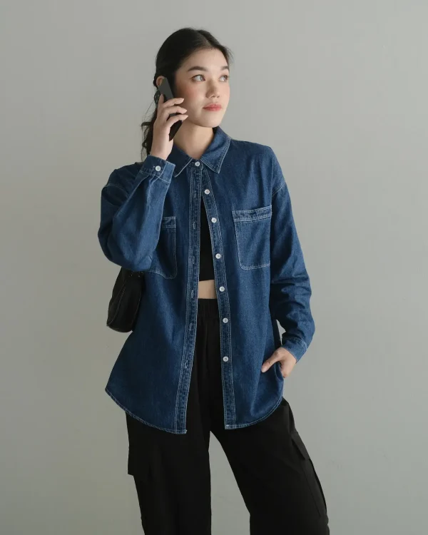 Olana Denim Shirt foto 1