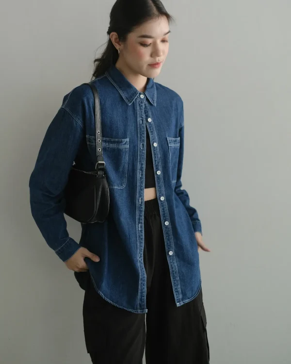 Olana Denim Shirt foto 2