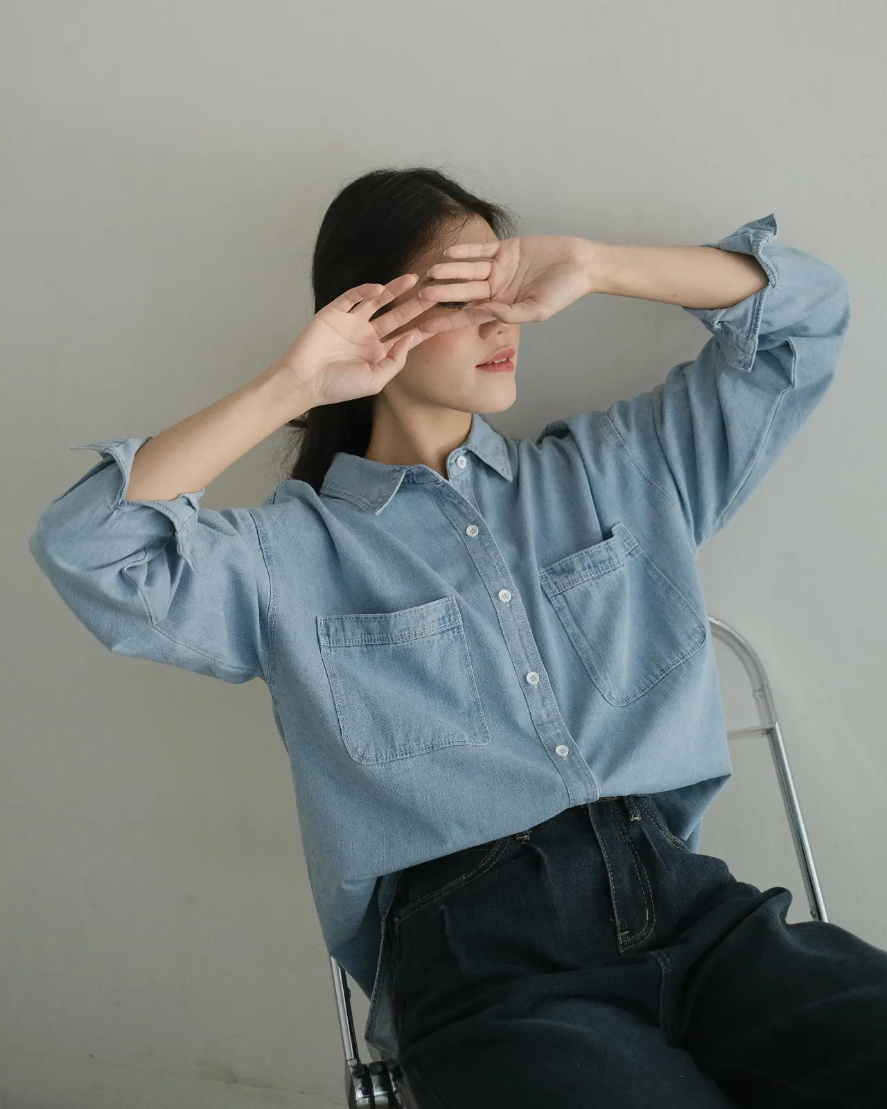 Olana Denim Shirt foto 6