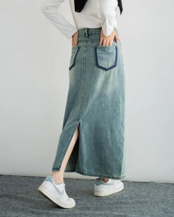 Paulie Denim Skirt foto 4