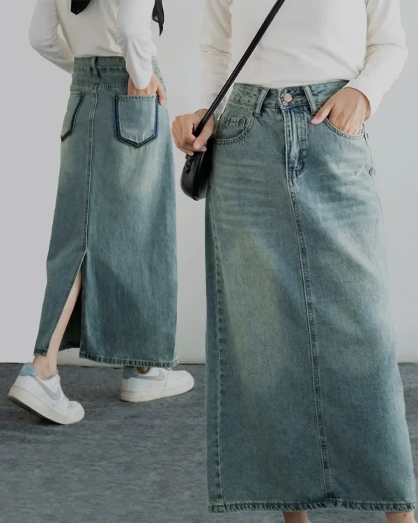 Paulie Denim Skirt foto 1