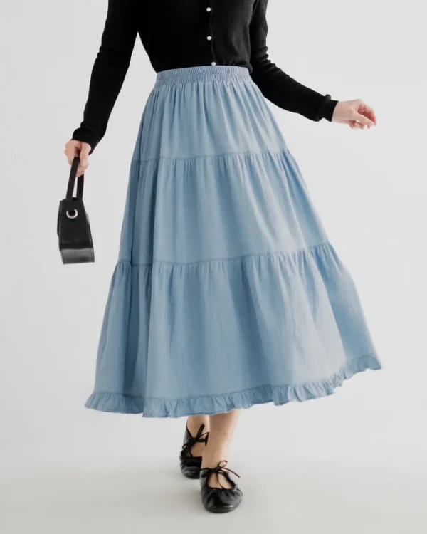 Qayla Denim Skirt foto 2
