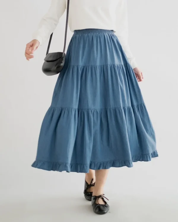 Qayla Denim Skirt foto 3