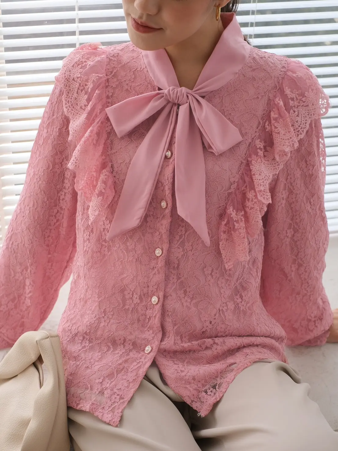 Talisha Brocade Shirt foto 9