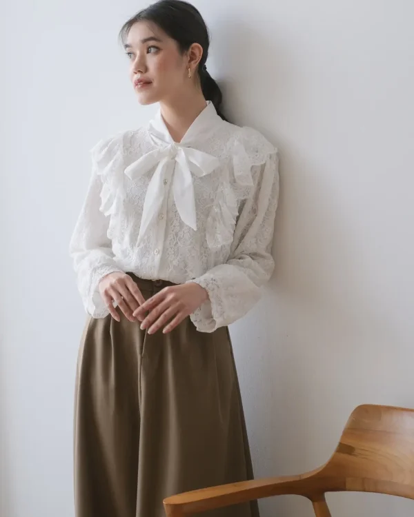 Talisha Brocade Shirt foto 3