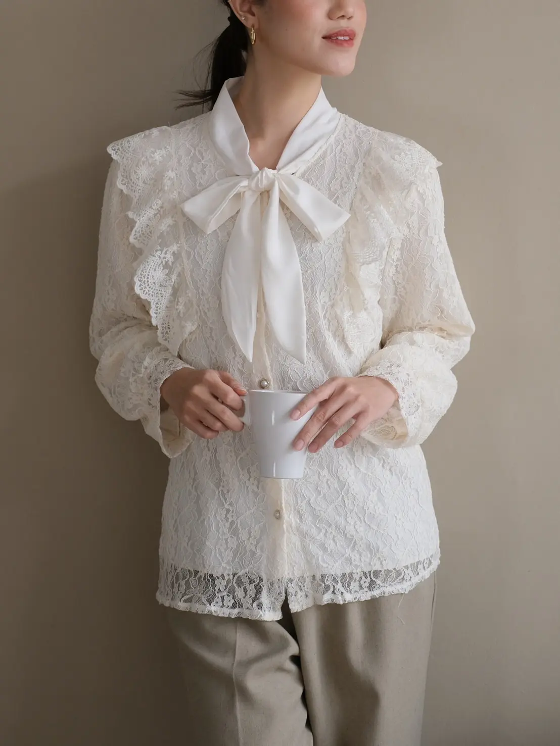 Talisha Brocade Shirt foto 5