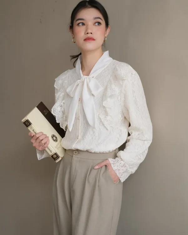 Talisha Brocade Shirt foto 4