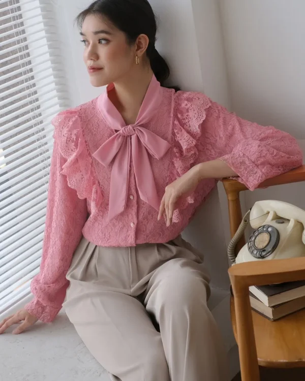 Talisha Brocade Shirt foto 7