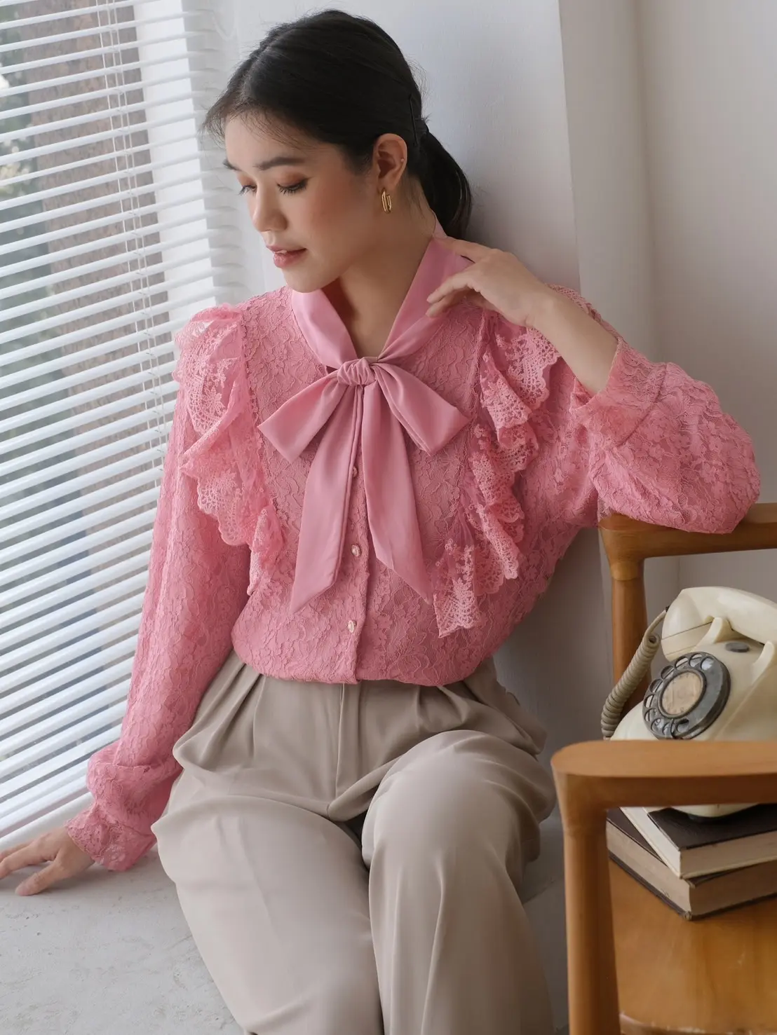 Talisha Brocade Shirt foto 8