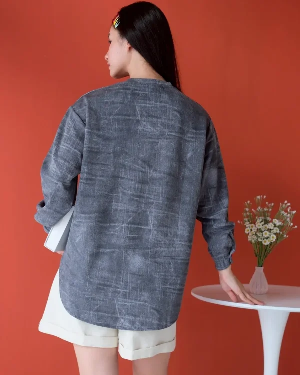 Kamora Longsleeve Grey foto 3