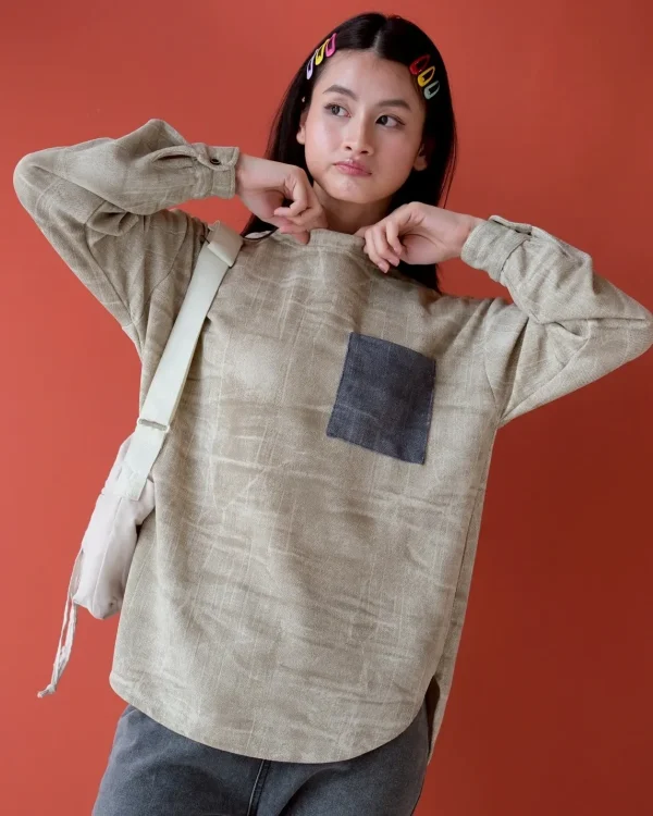 Kamora Longsleeve Cream foto 1