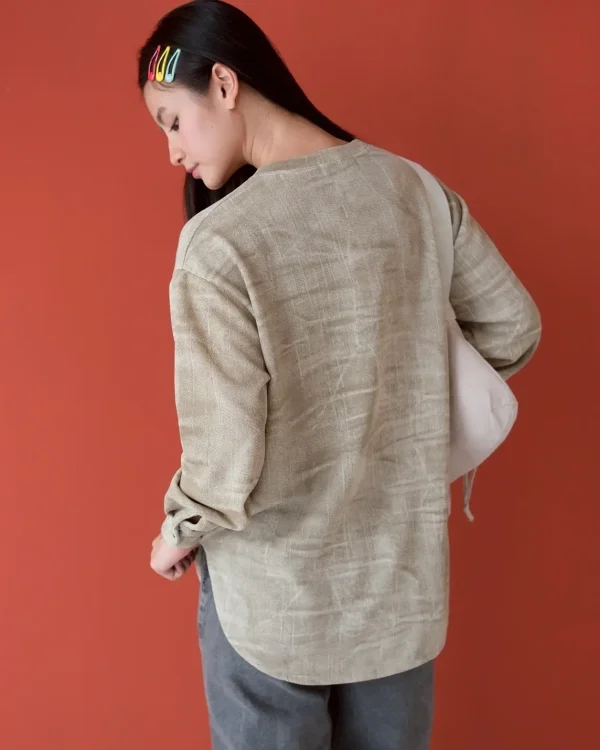 Kamora Longsleeve Cream foto 3