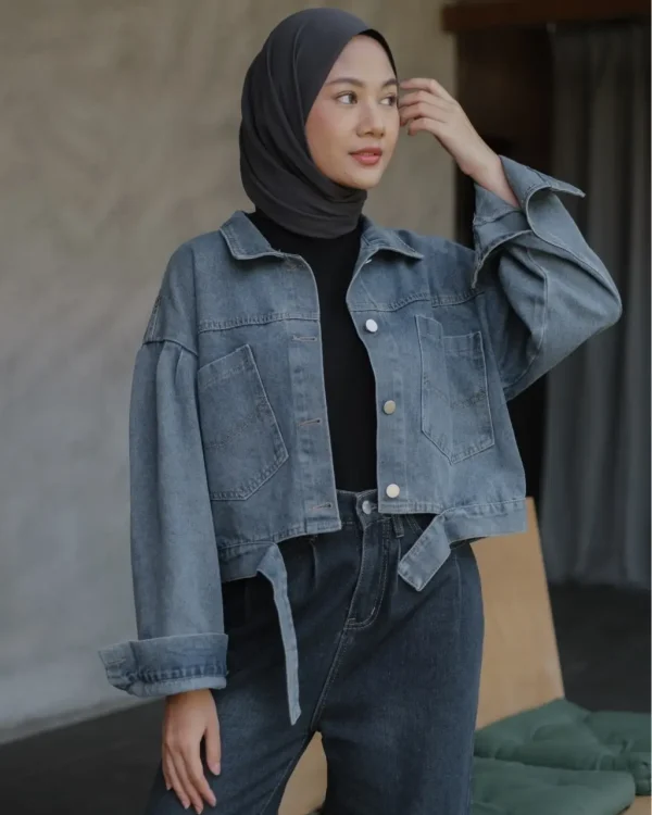 Daniya Denim Jacket foto 1
