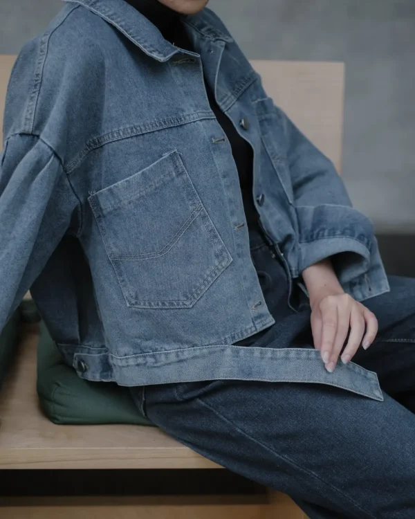 Daniya Denim Jacket foto 3