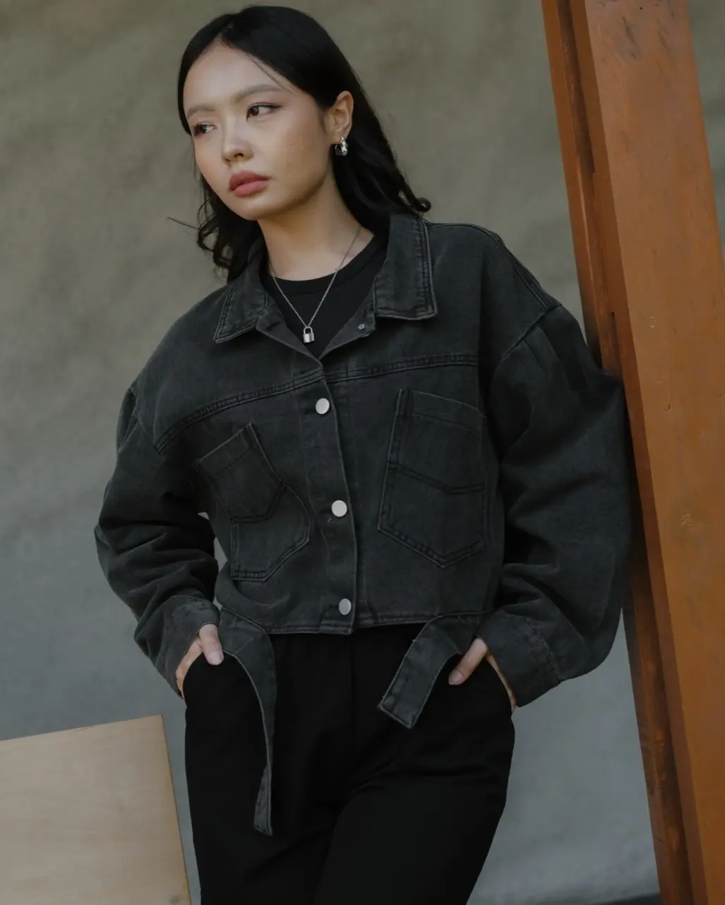Daniya Denim Jacket foto 6
