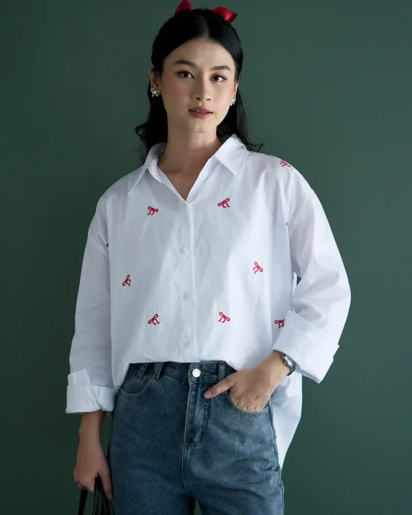 Deysa Shirt Broken White foto 2