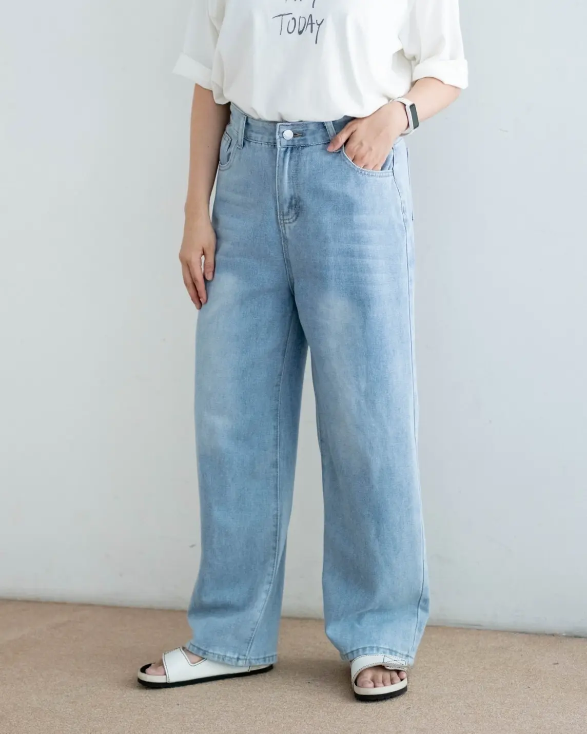 Fariha Denim Pants foto 9