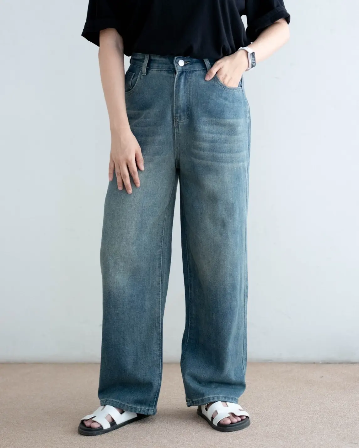 Fariha Denim Pants foto 11
