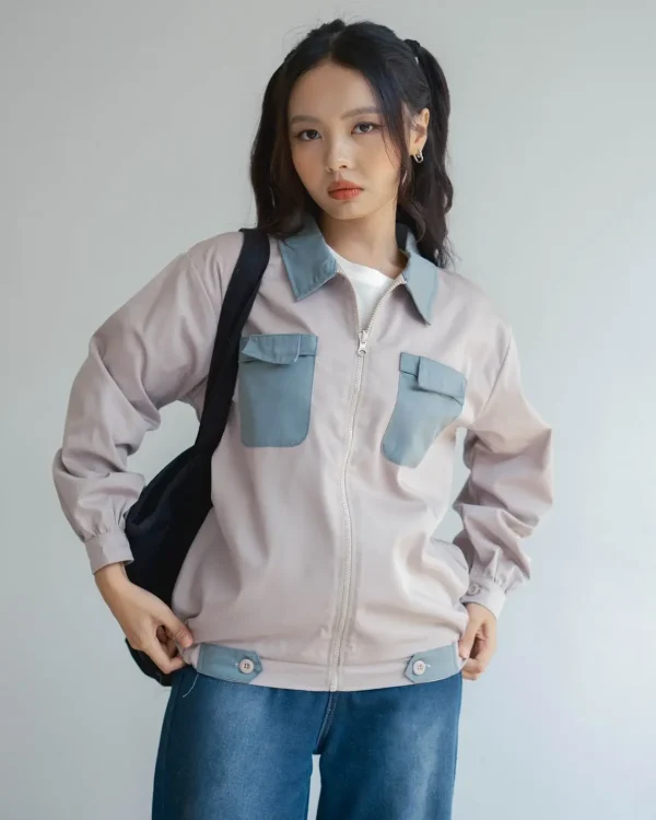 Nero Jacket Atlantic Khaki foto 1